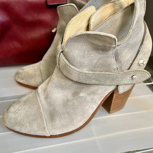 Rag & Bone Women Leather/Suede Ankle Boots Sz: 6